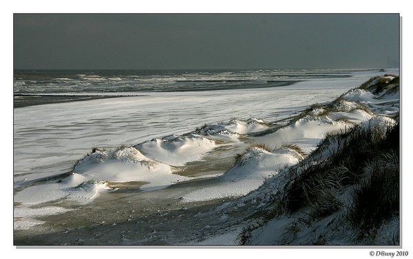 Winter aan zee