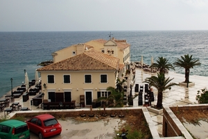 065 Kerkyra - Faliraki zicht op St Nicolas baai