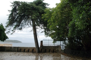 132 Kerkyra - zichten van en af park pinacotheek