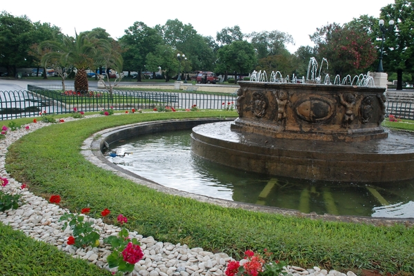 147 Kerkyra - fontein op Spinada