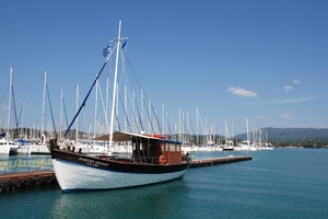 171 Kerkyra - wandeling Kontokali haven en ventiaanse ruines