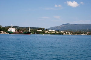 176 Kerkyra - wandeling Kontokali haven en ventiaanse ruines