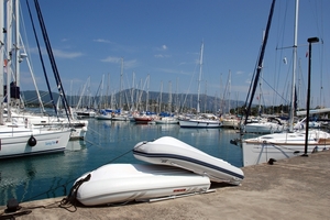 188 Kerkyra - wandeling Kontokali haven en ventiaanse ruines