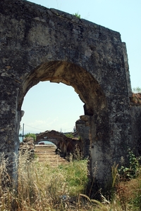 192 Kerkyra - wandeling Kontokali haven en ventiaanse ruines