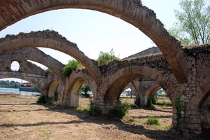 195 Kerkyra - wandeling Kontokali haven en ventiaanse ruines