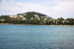 214 Kerkyra - wandeling Kontokali haven en ventiaanse ruines