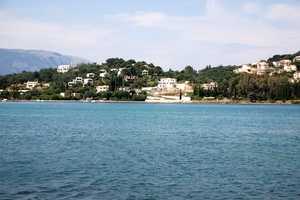 215 Kerkyra - wandeling Kontokali haven en ventiaanse ruines