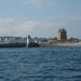 wegvaren uit Camaret met zicht op tour Vauban