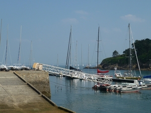 bezoekerssteiger in Douarnenez
