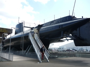 Lorient had vroeger een bunkers voor duikboten nu enkel museum