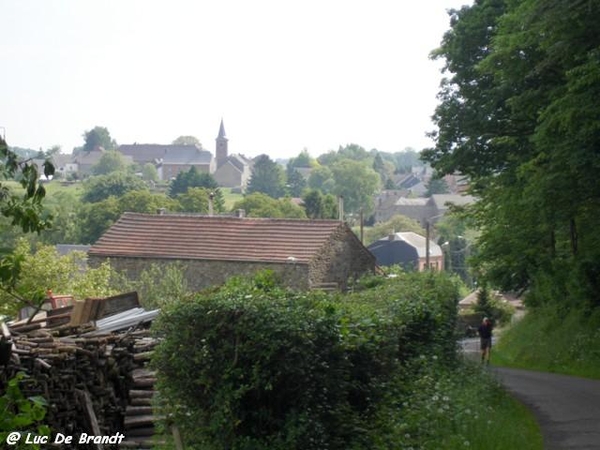 Ardennen wandeling Adeps Biesmeree