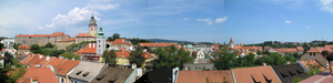 Cesky Krumlov panorama