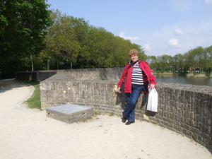 op wandel langs de stadswallen