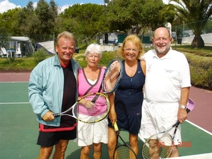 tennis met Ed en Geertje