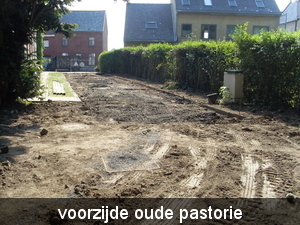 26 juni de voorzijde oude pastorij