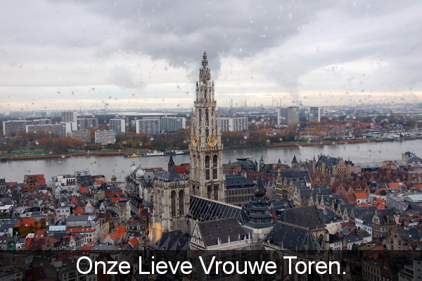 Vanop de Boerentoren