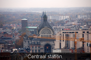 Vanop de Boerentoren