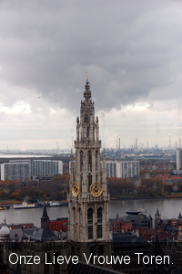 Vanop de Boerentoren