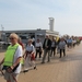 Blankenberge - stappen over de dijk