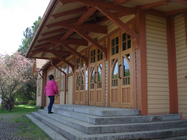 oud monumentaal treinstation