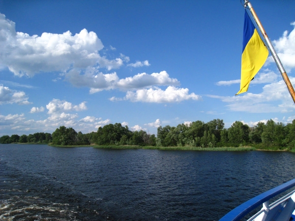 De machtige rivier - de Dniepr
