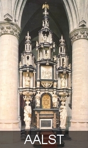 aalst st martinuskerk sacramentstoren