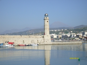 haven met vuurtoren