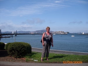 op wandel in Sausalito