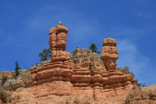 Hoodoos rotsformaties