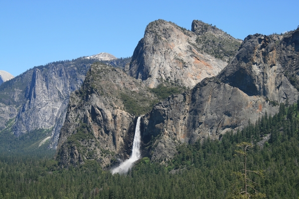 Waterval bij Yosemite