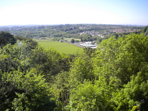 Paronama vanuit Castle Coch