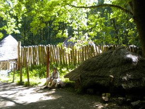 Museum of Welsh life/Chris bij huis van Kelten