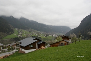 het uitzicht vanuit de vakantiewoning.(Silvrettablick.at. )