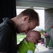 Vince met pappa Gert