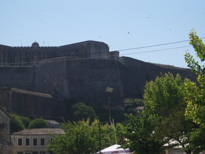 griekenland corfu  fort stad