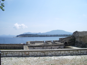 griekenland corfu vergezicht