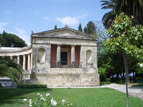 griekenland corfu stukje kasteel