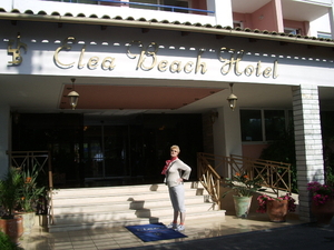 griekenland corfu voordeur hotel