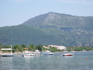 griekenland corfu bootje varen