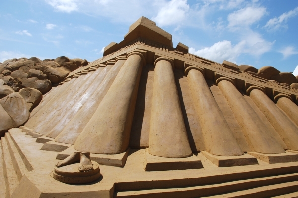 074 Blankenberge 2010 - Zandsculpturen