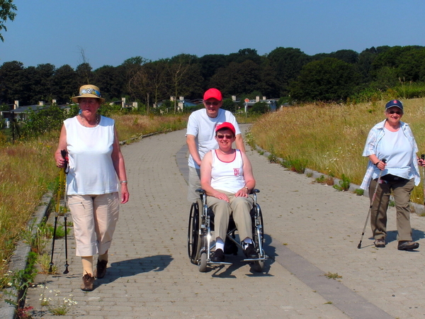 genieten van het mooie weer...