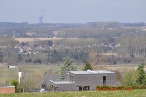 Zicht op de Dendervalei in Maart