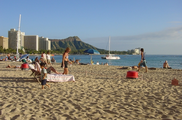 Waikiki beach