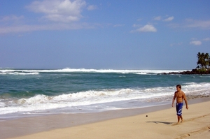 Ongerepte verlaten stranden