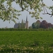 Panorama richting kerk 2010