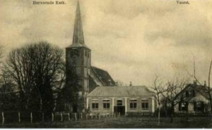 N.H. Kerk met gebouwtje