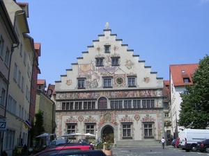 Mooie gebouwen in Meersburg