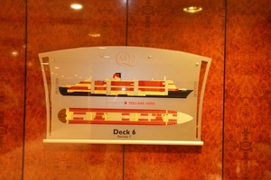 indeling Queen Mary 2