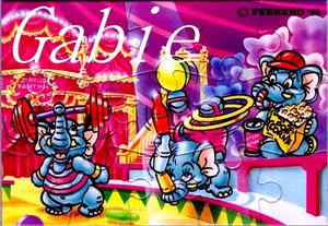 Gabie scan_FerreroKinderEi_Puzzle=FunnyFantenStarsindieManege1998