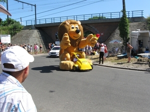 Le tour de France rijd door Leest 4-7-2010 006